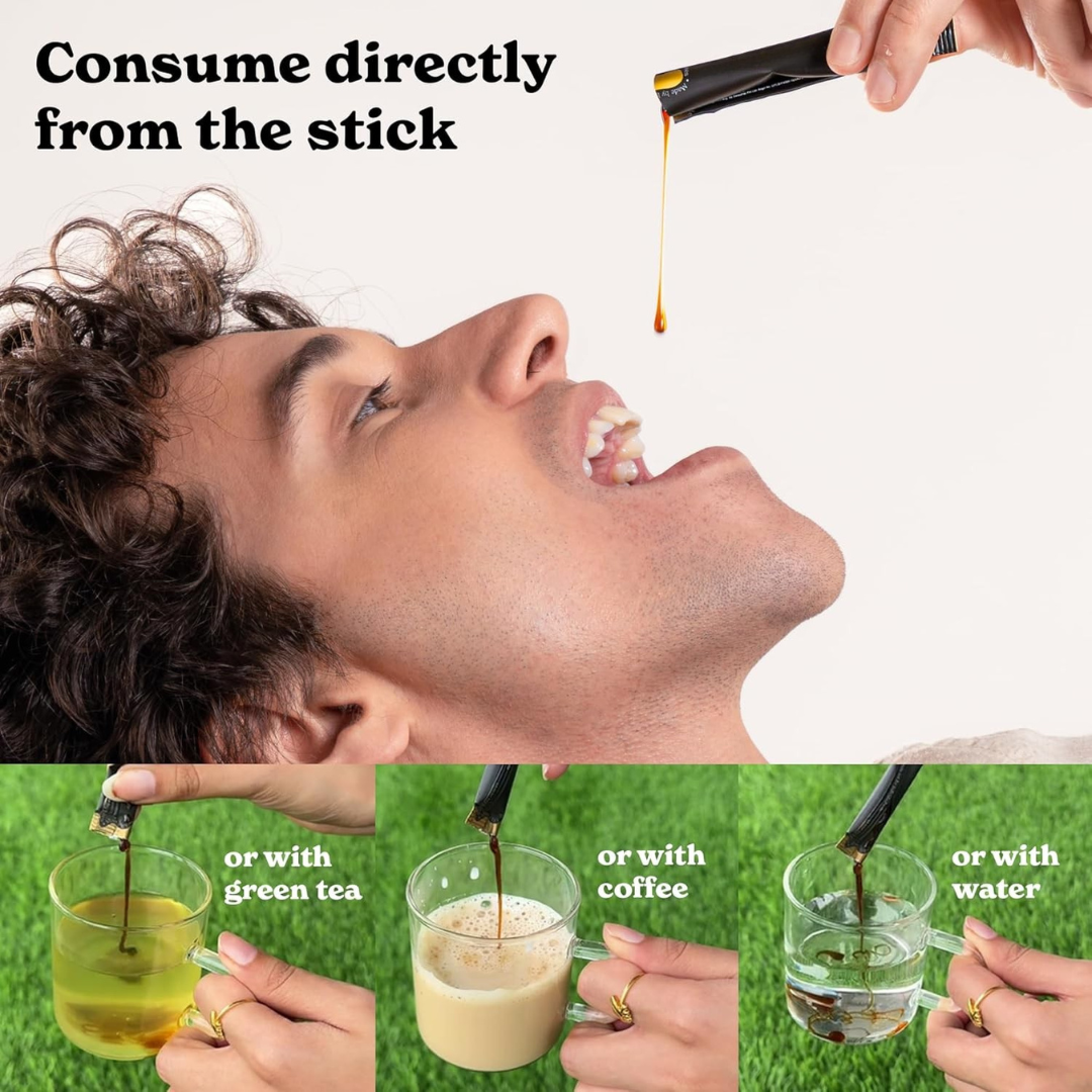 MyGoodDose™ Pure Shilajit Honey Sticks