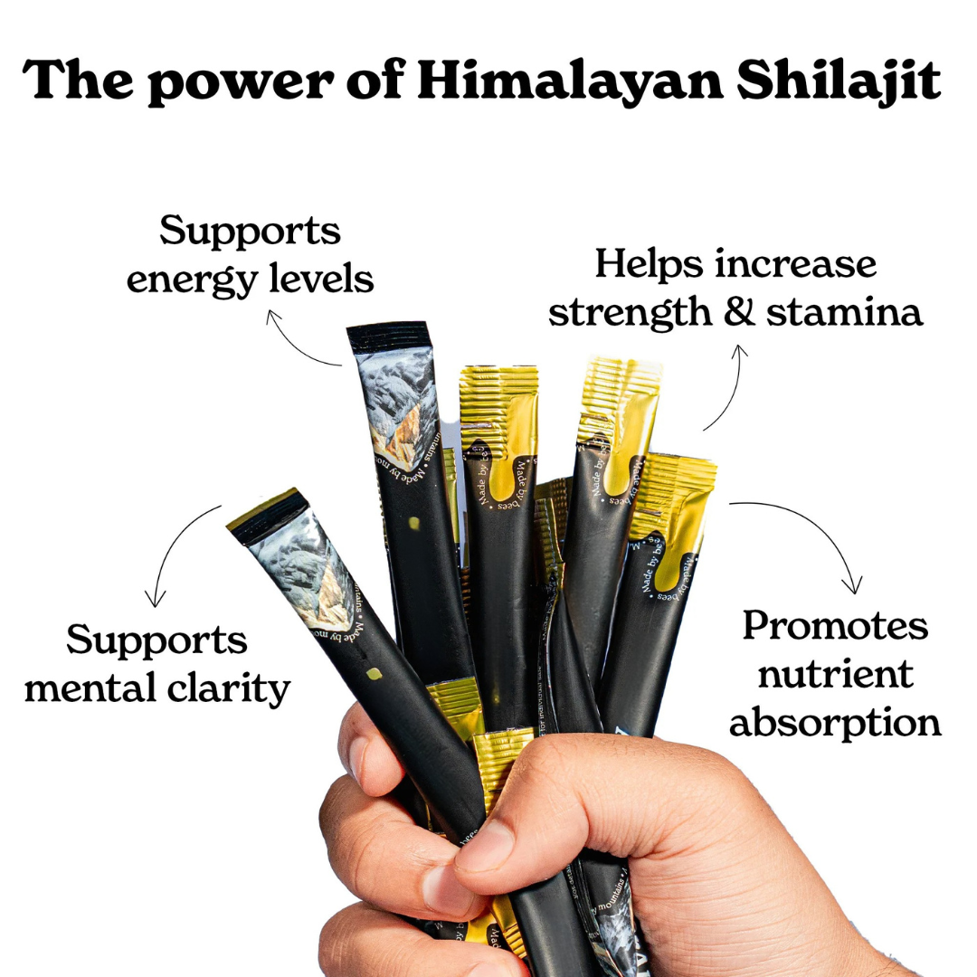 MyGoodDose™ Pure Shilajit Honey Sticks
