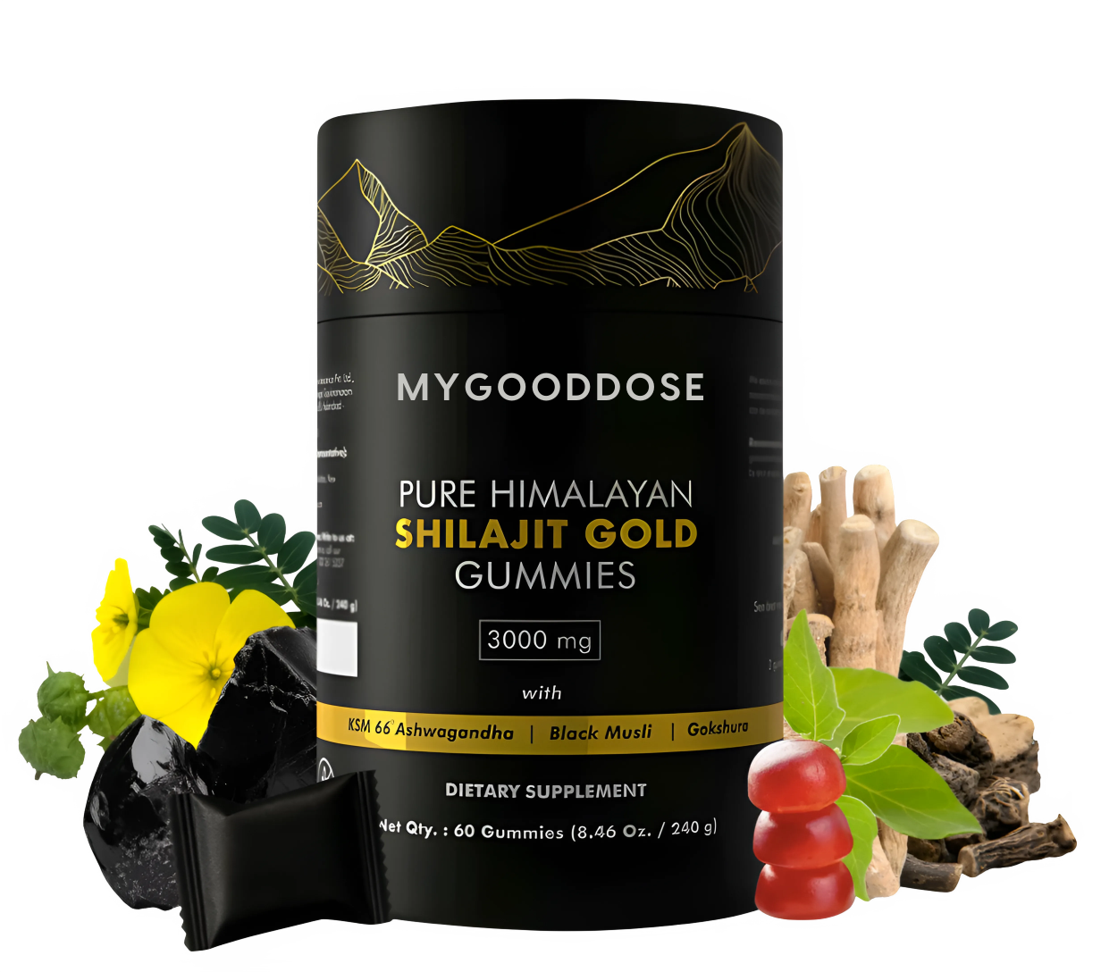 MyGoodDose™  - Pure Himalayan Shilajit Gold Gummies