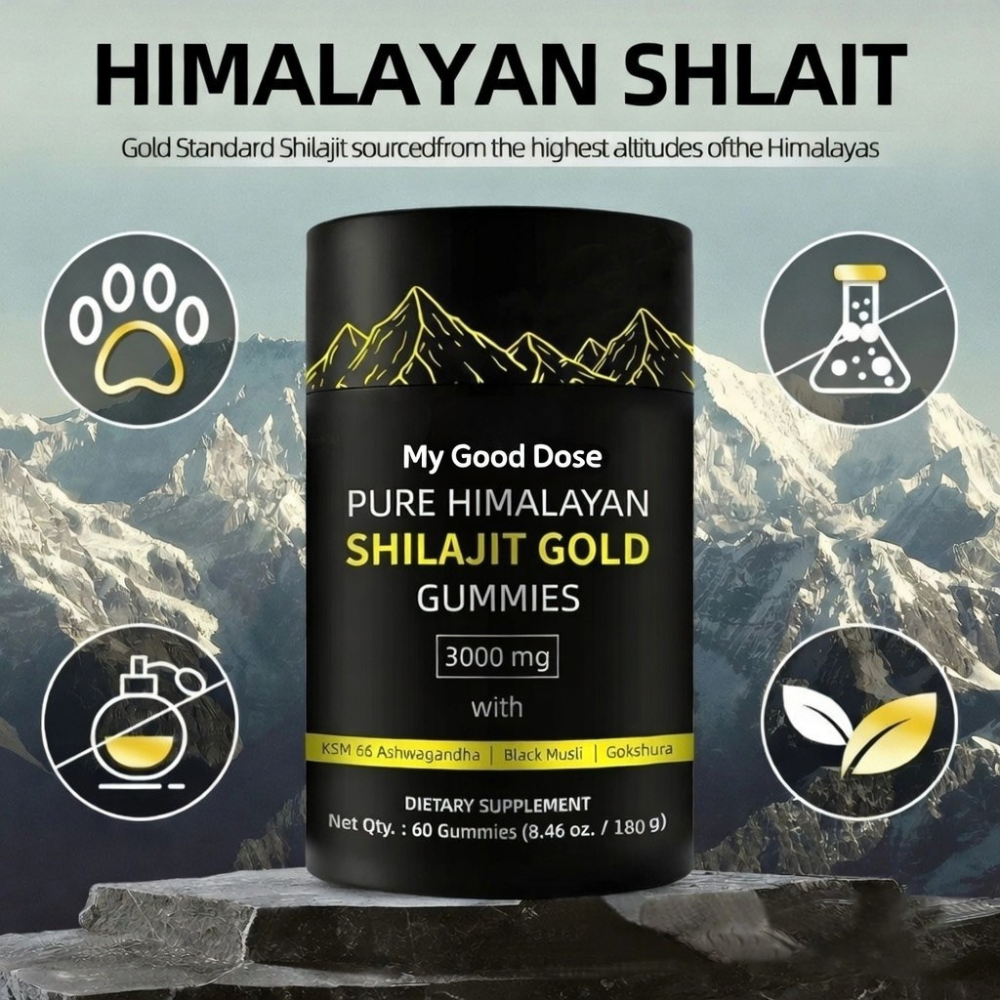 MyGoodDose™  - Pure Himalayan Shilajit Gold Gummies