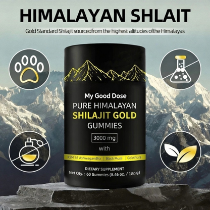 MyGoodDose™  - Pure Himalayan Shilajit Gold Gummies